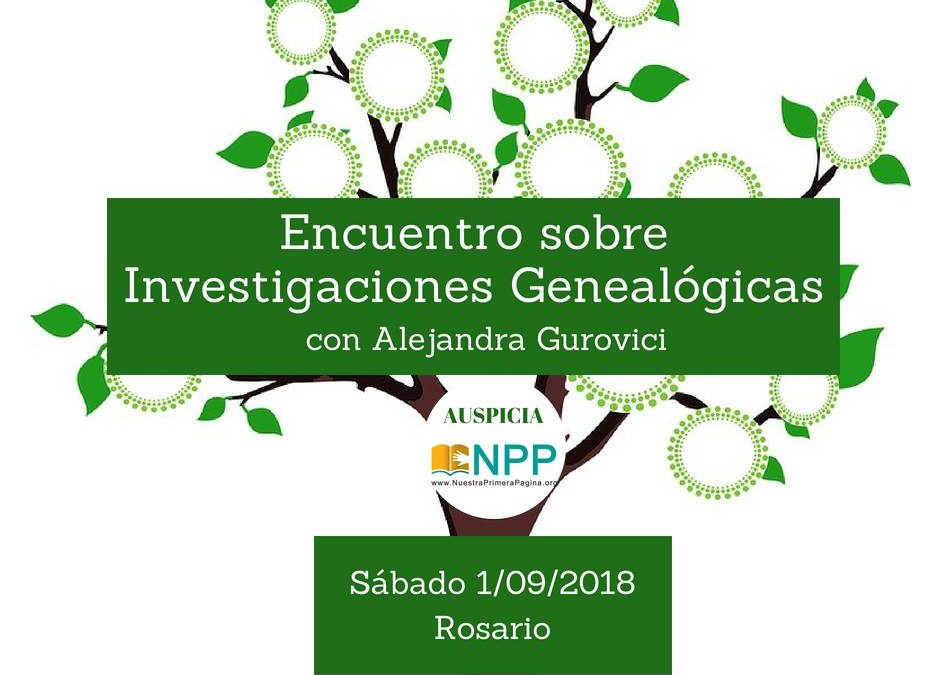 NUEVO TALLER -INVESTIGACION GENEALOGICA-